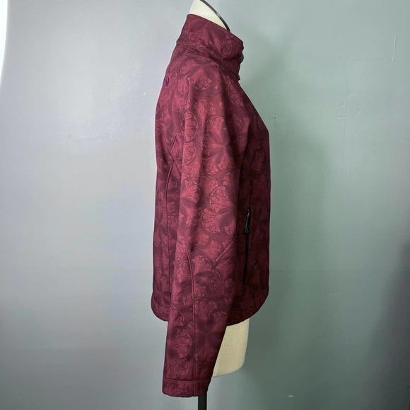 The North Face Apex Bionic Jacket Bordeaux Burgundy Style AMVXCM7 Womens Size M - Picture 2 of 16